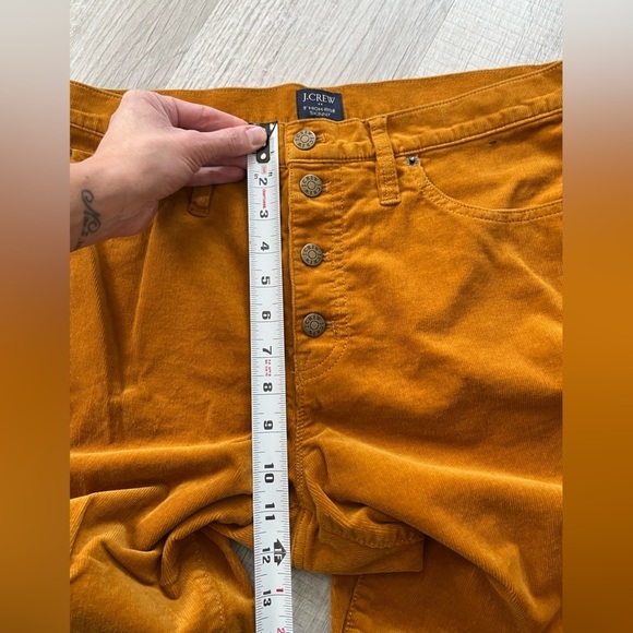 J Crew Factory Corduroy Pants 9" High Rise Skinny size 31 - Picture 5 of 8